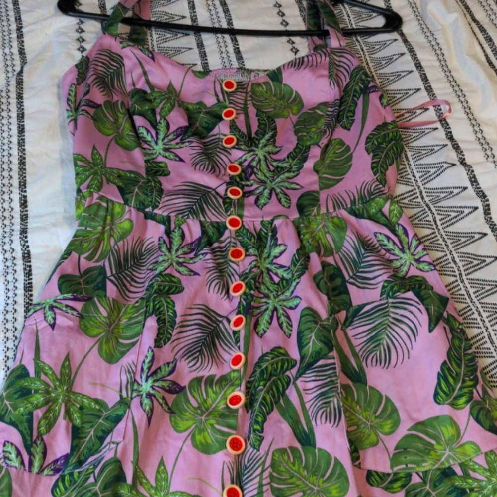 Botanical dress